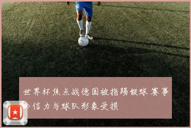 世界杯焦点战德国被指踢假球 赛事公信力与球队形象受损