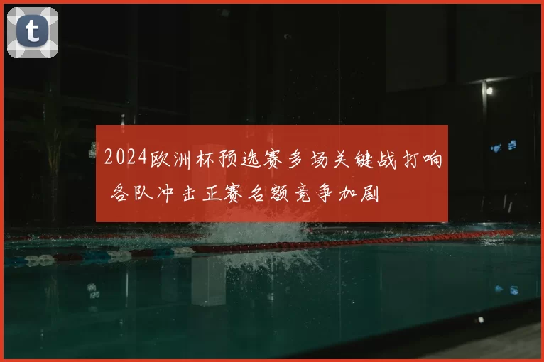 2024欧洲杯预选赛多场关键战打响 各队冲击正赛名额竞争加剧