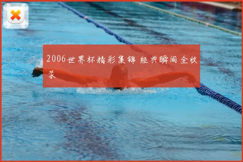 2006世界杯精彩集锦 经典瞬间全收录